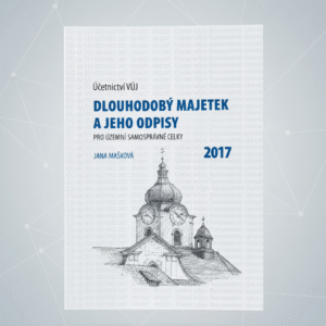 Kniha Dlouhodobý majetek a jeho odpisy 2017 pro územní samosprávné celky – autorka Jana Mašková