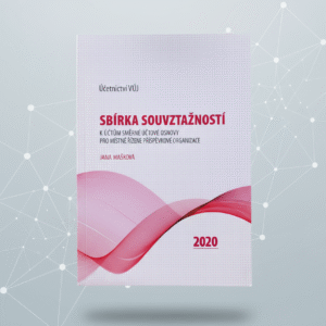 Kniha Sbírka souvztažností 2020 pro příspěvkové organizace – autorka Jana Mašková
