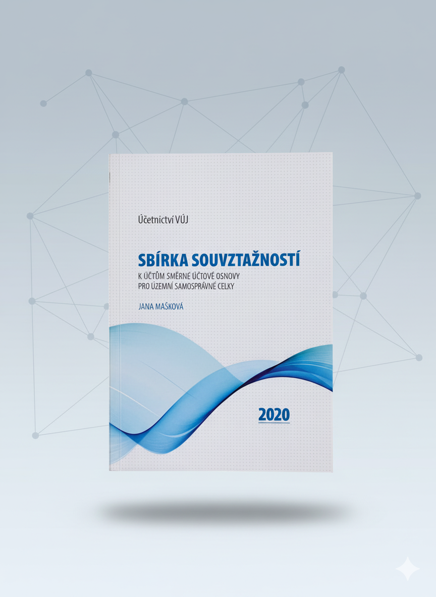 Kniha Sbírka souvztažností 2020 k účtům směrné účtové osnovy pro územní samosprávné celky – autorka Jana Mašková